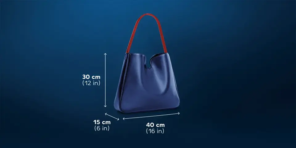 Bolsa pequeña debajo del asiento